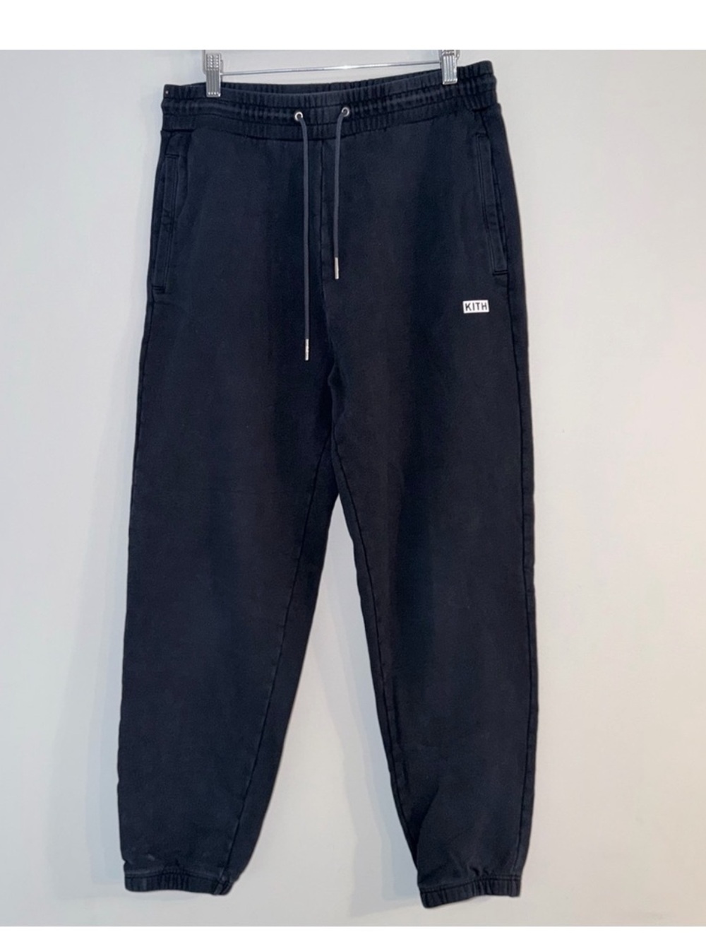 KITH Jogger Black Classic Sweatpants, Medium